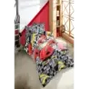 NEWHOME SPEED KIRMIZI TEK KİŞİLİK DOLU YASTIKLI UYKU SETİ