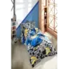 NEWHOME SPEED MAVİ TEK KİŞİLİK DOLU YASTIKLI UYKU SETİ