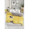 Ranforce Çift Kişilik Nevresim Seti Trendy Colors Sarı