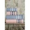 %100 Pamuk 4'lü Banyo Havlu Seti