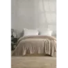 Monica Bej Çift Kişilik Lüx Battaniye