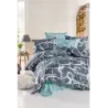 Newhome Ranforce Troy Yeşil Çift Kişilik Nevresim Takımı