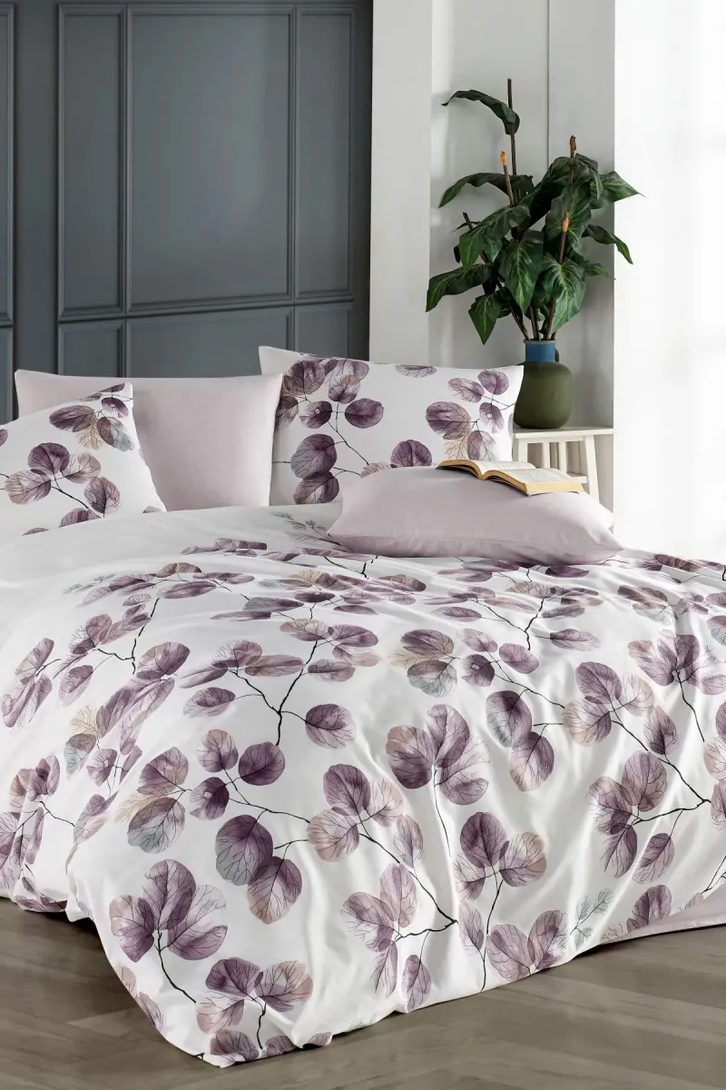 Newhome Ranforce Hena Pembe Tek Kişilik Nevresim Takımı