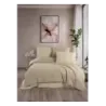 Newhome Diamond Diva Kapiçino Lüx Nakışlı %100 Pamuk Çift Kişilik Nevresim Takımı