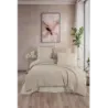 Newhome Diamond Diva Kahve Lüx Nakışlı %100 Pamuk Çift Kişilik Nevresim Takımı
