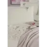 Newhome Diamond Diva Krem Lüx Nakışlı %100 Pamuk Çift Kişilik Nevresim Takımı