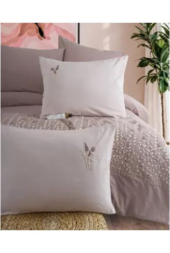 Newhome Diamond Diva Rose Lüx Nakışlı %100 Pamuk Çift Kişilik Nevresim Takımı