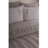 Newhome Diamond Florin Rose Lüx Nakışlı %100 Pamuk Çift Kişilik Nevresim Takımı