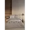 Newhome Diamond Vita Kahve Lüx Nakışlı %100 Pamuk Çift Kişilik Nevresim Takım