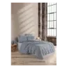 VİP RANFORCE ÇİFT KİŞİLİK NEVRESİM TAKIMI NARİN GRİ D06928-4